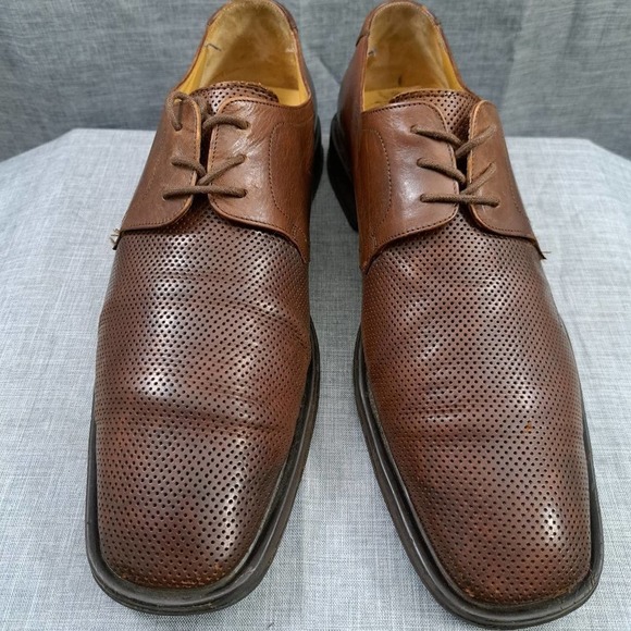 %Mezlan Men Dress Shoes Leather Oxford Brown Size 45 / US 11.5 NeoLite / D10 main image 8